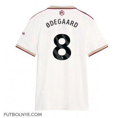 Camiseta Arsenal Martin Odegaard #8 Tercera Equipación para mujer 2025-26 manga corta Camiseta Arsenal Martin Odegaard #8 Tercera Equipación para mujer 2025-26 manga corta